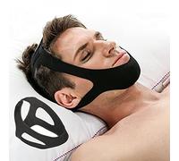 Anti Snoring Chin Strap Stop Snoring Aids Breathable Stop Snore Chin Strap Snoring Solution Snore Stopper Adjustable Anti Snoring Belt Stop Snoring Device for Men, Women, CPAP Users, Mouth Breather