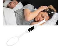 Anti-Snoring Device - Electric Snore Stopper with 3-Speed Adjustment for Sleep Apnea, Comfortable Hook Ears Design for Better Sleep
