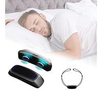 Anti-snoring Device, Rechargeable Anti Snore Ring Stop Sleeping V-face Beauty Device Comfortable Sleeping V-face Beauty Device Devices for Snoring Facial Lifting Men Women