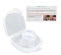 Anti Snoring Device, Silicone Tongue Retainer, Reusable Snore Stopper, Comfortable Snoring Aid & Sleep Apnoea Relief for Men and Women