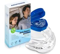 Anti Snoring Devices - 2 Pcs Effective Anti Snoring Mouthpiece,Multifunctional Snore Stopper, Ready to Use - Anti Snoring Mouthpiece to Reduce Snoring,Travel and Home Use(Transparent)