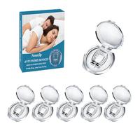 Anti Snoring Devices 6 Pack, Magnetic Anti Snore Nose Clip Snore Stopper Snoring Relief Reusable, Nasal Dilators for Men/Women Removal of Noise While Sleeping