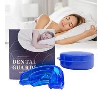 Anti Snoring Devices, Anti Snoring Mouthpiece, Snoring Aids for Women/Man, Anti Snore Mouth Guard Suitable for Reducing Snoring and Comfortable Sleep (Blue)