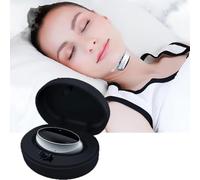 Anti Snoring Devices, Dual-frequency Pulse Technology Snoring Intervention, Intelligent Snore Stopper with Magnetic Suction Charging Compartment, 3 Gear Variable Modes, for Improving Snore and Sleep