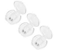 Anti Snoring Devices, Silicone Magnetic Anti Snoring Mini Nose Clips, Comfortable Sleeping Aid for Men and Women(3 Packs)