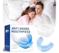Anti Snoring Devices, Sleep Apnea Mouthpiece Snoring Aids for Men & Women Reusable Anti Snore Stopper Mouth Guard to Stop Snore Comfortable for All Mouth Types