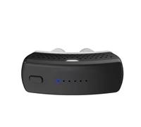 Anti Snoring Devices with Fixing Strap Electric, Portable Double Pulse Stop Snoring Device, Wearable Anti-snoring Chin Massager 6-Speed Wind Adjustment Stop Snoring for Men and Women.