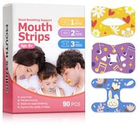 Anti-Snoring Mouth Strap Sleep Closure Strip 90 Pieces Sleep Mouth Strap, Gentle Nasal Breathing Mouth Strap(4)