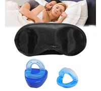 Anti Snoring Mouthpiece,1 Set Universal Size Anti Snoring for Peaceful Nights,Anti-Snoring Mouthpiece for Men and Women,Comfortable and Reusable Mouth Guard