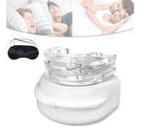 Anti Snoring Mouthpiece, Instantly Anti Snoring Devices for Men Women Stop Snoring Aids, Adjustable Sleep Apnea Mouthpiece, Anti Snore Mouth Guard, Food Grade Material(2pcs)