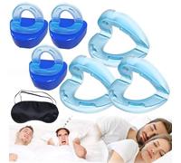 Anti Snoring Mouthpiece, The Quiet Anti-Snoring Mouthpiece Universal Size, Mouth Guard for Sleep Apnea & Instant Snoring Relief, Ensure Deep and Calm Sleep, Wake up Refreshed (3Pcs)