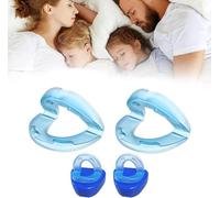 Anti Snoring Mouthpiece, The Quite Night Anti snoring Device, Soothie Mouth Guard for Women and Men, Soft and Comfortable, BPA-Free, Medical-Grade Material(3pcs)