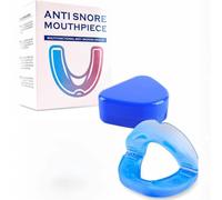 Anti Snoring Mouthpiece,Universal Size, Anti Snoring Devices for Women and Men,Improves Sleep Quality,Easy to use,Includes Storage Case,Soft and Comfortable (1 PC)