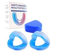 Anti Snoring Mouthpiece,Universal Size, Anti Snoring Devices for Women and Men,Improves Sleep Quality,Easy to use,Includes Storage Case,Soft and Comfortable (2 PC)