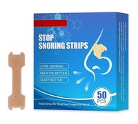 Anti-snoring Nasal Strips, 50-Pack - Drug-Free Nasal Strips Improve Breathing, Help Stop snoring, Enhance Sleep Quality, and Help You Enjoy a Peaceful Night.