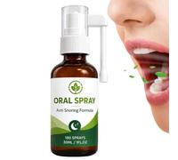 Anti Snoring Spray 30ml Deep Throat Dry Mouth Spray with Extended Nozzle | Snore Solution for Sleep Home Bedroom Travel Overnight Nap Vacation