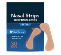 Anti Snoring Strip, Discreet Design, 1 Box/30 Pieces, Breath Correction Sleep Tape, Anti Snoring Sleep Aid, Non-Invasive, for Men Women Father Wife Husband Boyfriend Girlfriend Adults