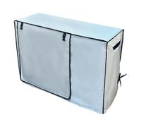 Anti-Snow Outdoor AC Unit Cover - Air Conditioner Cover | Breathable Waterproof Conditioner Cover | Outdoor Air Conditioner Dust Covers | Oxford Leaves Guard Air Conditioning Cover Sun Shade For Air C