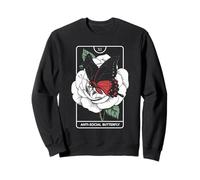 Anti-Social Butterfly Gothic Tarot Sweatshirt