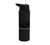 Anti-Social Introverts Unite Separately in Your Own Homes Stainless Steel Insulated Water Bottle