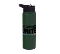 Anti-Social Introverts Unite Separately in Your Own Homes Stainless Steel Insulated Water Bottle