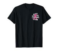 Anti Social Lifting Club: Canceled Pink (Front + Back) T-Shirt