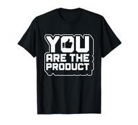 Anti-Social Media Technophobe You are The Product T-Shirt