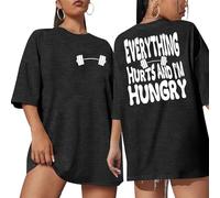 Anti Social Mom Club Shirt Oversized Mama Shirts Funny Mom Life Graphic Tee Casual Short Sleeve Tops, Dark Grey, S