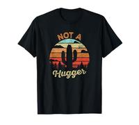 Anti social Not a hugger I am not a hugger cactus funny gift T-Shirt