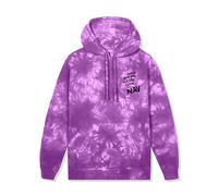 Anti Social Social Club Men's On My Own Hoodie Hooded Sweatshirt, Purple Tie Dye, L