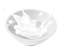 Anti Soggy Cereal Bowls, Separated Anti Soggy Snack and Dip Bowls, Cereal Bowl Separate Milk, Partitioned Versatile Cereal Bowl, No Soggy Cereal Bowl Divided Milk, for Snack Milk Topping