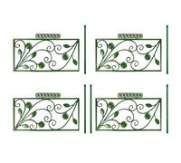 Anti -Soust Outdoor Barrier Mesh for Core Panel Edge | Decorative Fencing | Flower Flower Barrier for Patio Outdoor Fencing