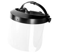Anti-spatter face shield, 1 mm thick (replaceable protective glass)