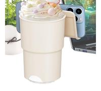 Anti Spill Cup Holder, Suction Base Beverage Bracket, Secure Drink Coaster, 8.2x5.6x12.6cm, for Tabletop Surfaces,1 Pack, Black, Home Kitchen Study Outdoor Picnic Use Outdoor Spaces