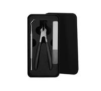 Anti-Splash 25° Slant Edge Nail Clipper Set Professional Oblique Toe Nail Trimmers Ingrown Toenail Tools,Black