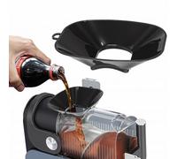 Anti-Splash Flow Hood For Ninja Slushie Machine FS301/FS300/FS299 - Liquid Guide Cover - Ninja Slushie Machine Accessories - No Spills When Pouring Beverages/Fruit Juices (Black)