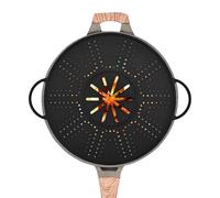 Anti-Splash Screen for Frying Pan, Anti-Grease Silicone Screen for 25-30 Cm, Household Lid Splashproof for Cooker Cooking Colander Kitchen Casserole
