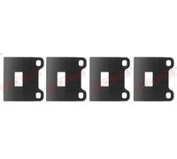 Anti-Squeal Foil, brake pad (back plate) QUICK BRAKE W1214 for 99 2 1972-