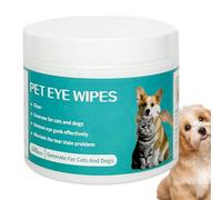 Anti Stain Wipes for Dogs, Dog Eye Wipes - Safe Stain Remover 100 Count - Dog Eye Cleaner Wipes, Extra Thick Puppy Wipes