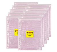 Anti Static Bubble Bags, Resealable Static Shielding Bag, Reusable for Sensitive Electronic Components (X-Large Qty 10, Pink)