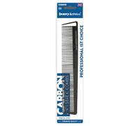 Anti-Static Carbon Fiber Barber Comb - Heat-Resistant Clipper Combs for Precision Fades, Flat Tops & Blending | Lightweight, Durable, Salon-Quality Comb for Frizz Control, Detangling & Daily Pro (20)