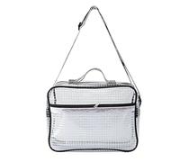 Anti-Static Cleanroom Tool Bag Bag Multifunctional Crossbody Shoulder Bag PVC Bag for Computer Tool Transparent Cleanroom Bag Anti-Static PVC Bag Tool Carrier