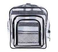Anti-Static Clear PVC Backpack Cleanroom Engineer Tool Bag for Computer Tools Working Daypack