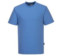 Anti-Static ESD T-Shirt Portwest AS20 Cotton Short Sleeve Lightweight Workwear