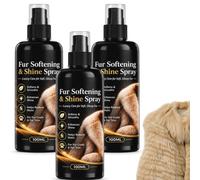 Anti-Static Glossing Fur Care Spray, Luxury Fur Boot Care Spray Set | 3.38 Oz Boot Glossing & Conditioning Mist for Winter Shoes, Softening Spray for Luxury Fur Footwear & Suede Care