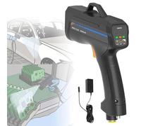 Anti Static Gun Ionizing Air Gun, Cordless Anti Static Gun, Anti-Static Guns,Handheld Anti Statics Guns with Hook Design and Dust Detection Light,for Industrial Statics Removal(Pulse Type)