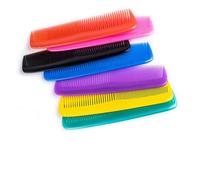 Anti-static Hair Combs Mini Double Side Hair Brush Pro Beard Comb Barber Comb Hair Styling Tools Salon Accessories(Mix color 6pcs)