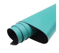 Anti-Static High Temperature Rubber Mat ESD Grounding Mat Desk Mat Anti Static Desktop Mat ESD Vinyl Mat for Circuit Phone Pc Tablet Repair-Green-70x140cm/27.5x55.1in