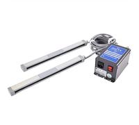 Anti-Static Ionizing Air Bar - 8KV High Voltage Generator, Tungsten Steel Ion Needle for Electronics, Plastics, Silk Printing & Textiles - Eliminate Static Effectively