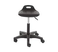 Anti Static Laboratory Work Stool - Ergonomic Swivel Chair, Height Adjustable, 360° Rotatable, Comfortable Sports Seat for Office and Barber Shop